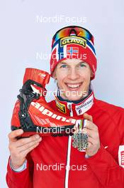 24.02.2013, Val di Fiemme, Italy (ITA): Magnus Krog (NOR) - FIS nordic world ski championships, nordic combined, medals, Val di Fiemme (ITA). www.nordicfocus.com. © Felgenhauer/NordicFocus. Every downloaded picture is fee-liable.