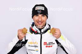 02.03.2013, Val di Fiemme, Italy (ITA): Sebastien Lacroix (FRA) - FIS nordic world ski championships, nordic combined, medals, Val di Fiemme (ITA). www.nordicfocus.com. © Felgenhauer/NordicFocus. Every downloaded picture is fee-liable.