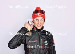 02.03.2013, Val di Fiemme, Italy (ITA): Eric Frenzel (GER) - FIS nordic world ski championships, nordic combined, medals, Val di Fiemme (ITA). www.nordicfocus.com. © Felgenhauer/NordicFocus. Every downloaded picture is fee-liable.