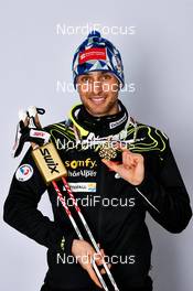 22.02.2013, Val di Fiemme, Italy (ITA): Jason Lamy Chappuis (FRA) - FIS nordic world ski championships, nordic combined, medals, Val di Fiemme (ITA). www.nordicfocus.com. © Felgenhauer/NordicFocus. Every downloaded picture is fee-liable.
