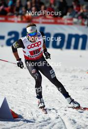02.03.2013, Val di Fiemme, Italy (ITA): Taylor Fletcher (USA) - FIS nordic world ski championships, nordic combined, team sprint HS134/2x7.5km, Val di Fiemme (ITA). www.nordicfocus.com. © Felgenhauer/NordicFocus. Every downloaded picture is fee-liable.