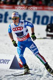 02.03.2013, Val di Fiemme, Italy (ITA): Alessandro Pittin (ITA) - FIS nordic world ski championships, nordic combined, team sprint HS134/2x7.5km, Val di Fiemme (ITA). www.nordicfocus.com. © Felgenhauer/NordicFocus. Every downloaded picture is fee-liable.