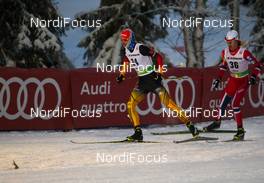 30.11.2013, Kuusamo, Finland (FIN): Bjoern Kircheisen (GER), Fischer, Leki, Rottefella, Adidas - FIS world cup nordic combined, individual gundersen HS142/10km, Kuusamo (FIN). www.nordicfocus.com. © Laiho/NordicFocus. Every downloaded picture is fee-liable.