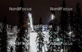 28.11.2013, Kuusamo, Finland (FIN): Ruka HS 142 jumping hill in the evening - FIS world cup nordic combined, Kuusamo (FIN). www.nordicfocus.com. © Laiho/NordicFocus. Every downloaded picture is fee-liable.