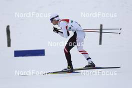 15.12.2013, Ramsau, Austria (AUT): Lukas Klapfer (AUT) - FIS world cup nordic combined, individual gundersen HS98/10km, Ramsau (AUT). www.nordicfocus.com. © Mandl/NordicFocus. Every downloaded picture is fee-liable.