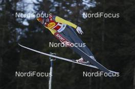 14.12.2013, Ramsau, Austria (AUT): Brett Denney (USA) - FIS world cup nordic combined, team sprint HS98/2x7.5km, Ramsau (AUT). www.nordicfocus.com. © Mandl/NordicFocus. Every downloaded picture is fee-liable.