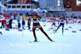 14.12.2013, Ramsau, Austria (AUT): Gasper Berlot (SLO) - FIS world cup nordic combined, team sprint HS98/2x7.5km, Ramsau (AUT). www.nordicfocus.com. © Mandl/NordicFocus. Every downloaded picture is fee-liable.