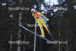 14.12.2013, Ramsau, Austria (AUT): Sebastien Lacroix (FRA) - FIS world cup nordic combined, team sprint HS98/2x7.5km, Ramsau (AUT). www.nordicfocus.com. © Mandl/NordicFocus. Every downloaded picture is fee-liable.