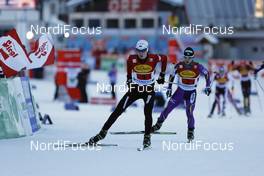 14.12.2013, Ramsau, Austria (AUT): Kristian Ilves (EST) - FIS world cup nordic combined, team sprint HS98/2x7.5km, Ramsau (AUT). www.nordicfocus.com. © Mandl/NordicFocus. Every downloaded picture is fee-liable.