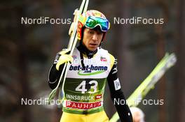03.01.2013, Innsbruck, Austria (AUT):  Noriaki Kasai (JPN), Fischer - FIS world cup ski jumping, four hills tournament, individual HS130 qualification, Innsbruck (AUT). www.nordicfocus.com. © Laiho/NordicFocus. Every downloaded picture is fee-liable.
