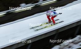 05.01.2013, Bischofshofen, Austria (AUT):  Simon Ammann (SUI), Fischer - FIS world cup ski jumping, four hills tournament, individual HS140 qualification, Bischofshofen (AUT). www.nordicfocus.com. © Laiho/NordicFocus. Every downloaded picture is fee-liable.