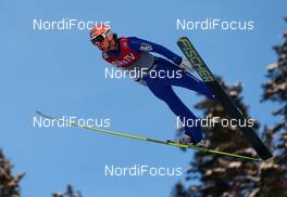 25.01.2013, Vikersund, Norway (NOR):  Martin Koch (AUT), Fischer - FIS world cup ski flying, training, Vikersund (NOR). www.nordicfocus.com. © Laiho/NordicFocus. Every downloaded picture is fee-liable.