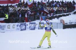 03.02.2013, Harrachov, Czech Republic (CZE): Robert Kranjec (SLO), Fischer - FIS world cup ski flying, individual HS205, Harrachov (CZE). www.nordicfocus.com. © Domanski/NordicFocus. Every downloaded picture is fee-liable.