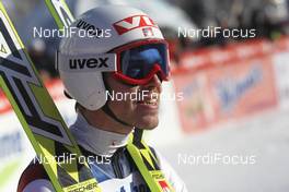 03.02.2013, Harrachov, Czech Republic (CZE): Andreas Stjernen (NOR), Fischer - FIS world cup ski flying, individual HS205, Harrachov (CZE). www.nordicfocus.com. © Domanski/NordicFocus. Every downloaded picture is fee-liable.