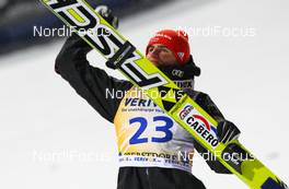 16.02.2013, Oberstdorf, Germany (GER):  Richard Freitag (GER), Fischer  - FIS world cup ski flying, individual HS213, Oberstdorf (GER). www.nordicfocus.com. © Laiho/NordicFocus. Every downloaded picture is fee-liable.