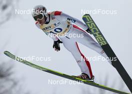 16.02.2013, Oberstdorf, Germany (GER): Stefan Kraft (AUT), Fischer  - FIS world cup ski flying, individual HS213, Oberstdorf (GER). www.nordicfocus.com. © Laiho/NordicFocus. Every downloaded picture is fee-liable.