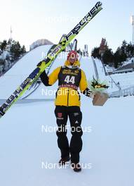 10.03.2013, Lahti, Finland (FIN): Richard Freitag (GER), Fischer - FIS world cup ski jumping, individual HS130, Lahti (FIN). www.nordicfocus.com. © Laiho/NordicFocus. Every downloaded picture is fee-liable.