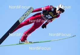 10.03.2013, Lahti, Finland (FIN): Piotr Zyla (POL), Fischer - FIS world cup ski jumping, individual HS130, Lahti (FIN). www.nordicfocus.com. © Laiho/NordicFocus. Every downloaded picture is fee-liable.