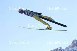 22.03.2013, Planica, Slovenia (SLO): Michael Neumayer (GER), Fischer - FIS world cup ski flying, individual HS215, Planica (SLO). www.nordicfocus.com. © Manzoni/NordicFocus. Every downloaded picture is fee-liable.