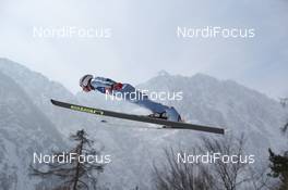 23.03.2013, Planica, Slovenia (SLO): Nicholas Fairall (USA) - FIS world cup ski flying, team HS215, Planica (SLO). www.nordicfocus.com. © Manzoni/NordicFocus. Every downloaded picture is fee-liable.