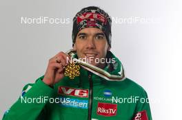 23.02.2013, Val di Fiemme, Italy (ITA): Anders Bardal (NOR), Fischer  - FIS nordic world ski championships, ski jumping, medals, Val di Fiemme (ITA). www.nordicfocus.com. © Laiho/NordicFocus. Every downloaded picture is fee-liable.