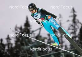 06.12.2013, Lillehammer, Norway (NOR): Lindsey Van (USA), Fluege.de - FIS world cup ski jumping, mixed team HS106, Lillehammer (NOR). www.nordicfocus.com. © Laiho/NordicFocus. Every downloaded picture is fee-liable.