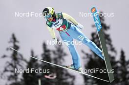 06.12.2013, Lillehammer, Norway (NOR): Elena Runggaldier (ITA), Fluege.de - FIS world cup ski jumping, mixed team HS106, Lillehammer (NOR). www.nordicfocus.com. © Laiho/NordicFocus. Every downloaded picture is fee-liable.