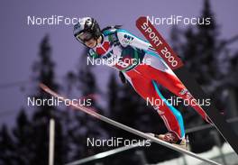 06.12.2013, Lillehammer, Norway (NOR): Barbora Blazkova (CZE) - FIS world cup ski jumping, mixed team HS106, Lillehammer (NOR). www.nordicfocus.com. © Laiho/NordicFocus. Every downloaded picture is fee-liable.