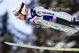 06.12.2013, Lillehammer, Norway (NOR): Simon Ammann (SUI), Fischer - FIS world cup ski jumping, training, Lillehammer (NOR). www.nordicfocus.com. © Laiho/NordicFocus. Every downloaded picture is fee-liable.