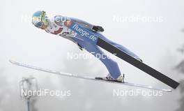 06.01.2013, Schonach, Germany (GER): Elena Runggaldier (ITA), Fluege.de - FIS world cup ski jumping ladies, individual HS106, Schonach (GER). www.nordicfocus.com. © Domanski/NordicFocus. Every downloaded picture is fee-liable.