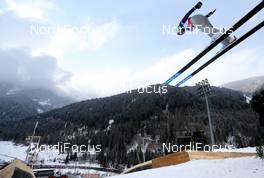 22.02.2013, Val di Fiemme, Italy (ITA):  Elena Runggaldier (ITA), Fluege.de - FIS nordic world ski championships, ski jumping ladies, individual HS106, Val di Fiemme (ITA). www.nordicfocus.com. © Laiho/NordicFocus. Every downloaded picture is fee-liable.
