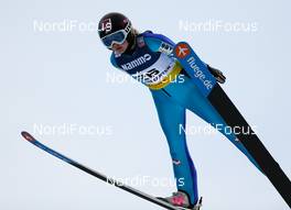20.12.2013, Hinterzarten, Germany (GER): Chiara Hoelzl (AUT) - FIS world cup ski jumping ladies, training, Hinterzarten (GER). www.nordicfocus.com. © Laiho/NordicFocus. Every downloaded picture is fee-liable.