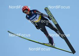 20.12.2013, Hinterzarten, Germany (GER): Carina Vogt (GER), Fischer - FIS world cup ski jumping ladies, training, Hinterzarten (GER). www.nordicfocus.com. © Laiho/NordicFocus. Every downloaded picture is fee-liable.