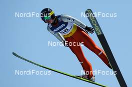 20.12.2013, Hinterzarten, Germany (GER): Jacqueline Seifriedsberger (AUT), Fischer - FIS world cup ski jumping ladies, training, Hinterzarten (GER). www.nordicfocus.com. © Laiho/NordicFocus. Every downloaded picture is fee-liable.