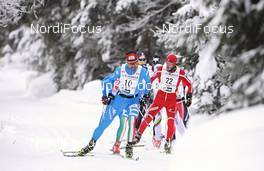 20.01.2013, Lienz, Austria (AUT): Florian Kostner (ITA) - FIS Marathon Cup Dolomitenlauf, Lienz (AUT). www.nordicfocus.com. © Felgenhauer/NordicFocus. Every downloaded picture is fee-liable.