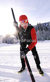 19.01.2013, Lienz, Austria (AUT): Manfred from Team Skinfit prepares an Atomic ski - Dolomitensprint, Lienz (AUT). www.nordicfocus.com. © Felgenhauer/NordicFocus. Every downloaded picture is fee-liable.