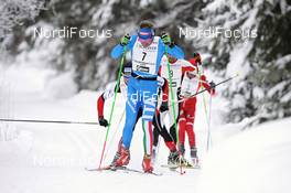 20.01.2013, Lienz, Austria (AUT): Simone Paredi (ITA) - FIS Marathon Cup Dolomitenlauf, Lienz (AUT). www.nordicfocus.com. © Felgenhauer/NordicFocus. Every downloaded picture is fee-liable.