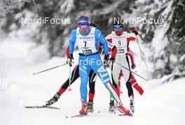 20.01.2013, Lienz, Austria (AUT): Simone Paredi (ITA) - FIS Marathon Cup Dolomitenlauf, Lienz (AUT). www.nordicfocus.com. © Felgenhauer/NordicFocus. Every downloaded picture is fee-liable.