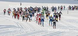 19.01.2013, Lienz, Austria (AUT): start of the classic race - Dolomitensprint, Lienz (AUT). www.nordicfocus.com. © Felgenhauer/NordicFocus. Every downloaded picture is fee-liable.