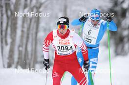 20.01.2013, Lienz, Austria (AUT): Johannes Duerr (AUT) - FIS Marathon Cup Dolomitenlauf, Lienz (AUT). www.nordicfocus.com. © Felgenhauer/NordicFocus. Every downloaded picture is fee-liable.