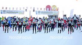 26.01.2013, Bad Hindelang, Germany (GER): start of the 35 k classic - Skitrail Tannheimertal, Bad Hindelang (GER). www.nordicfocus.com. © Felgenhauer/NordicFocus. Every downloaded picture is fee-liable.