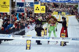 27.01.2013, Val di Fassa/Val di Fiemme, Italy (ITA): winner Jorgen Aukland (NOR), Team Xtra, Atomic, Swix, Salomon - FIS Marathon Cup Marcialonga, Val di Fassa/Val di Fiemme (ITA). www.nordicfocus.com. © Rauschendorfer/NordicFocus. Every downloaded picture is fee-liable.