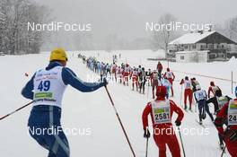 03.02.2013, Oberammergau, Germany (GER): group of athletes - FIS Marathon Cup Koenig Ludwig Lauf, Oberammergau (GER). www.nordicfocus.com. © Rauschendorfer/NordicFocus. Every downloaded picture is fee-liable.