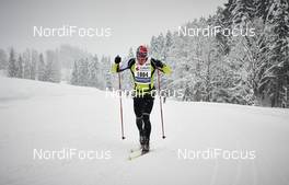 09.-10.02.2013, St. Johann, Austria (AUT): Lars Haenel (GER) - Int. Tiroler Koasaloppet, St. Johann (AUT). www.nordicfocus.com. © Felgenhauer/NordicFocus. Every downloaded picture is fee-liable.