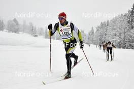 09.-10.02.2013, St. Johann, Austria (AUT): Erik Haenel (GER) - Int. Tiroler Koasaloppet, St. Johann (AUT). www.nordicfocus.com. © Felgenhauer/NordicFocus. Every downloaded picture is fee-liable.
