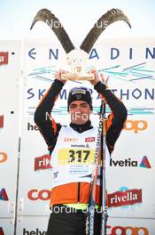 10.03.2013, St. Moritz, Switzerland (SUI): Pierre Guedon (FRA) - FIS Marathon Cup Engadin Skimarathon, St. Moritz (SUI). www.nordicfocus.com. © Felgenhauer/NordicFocus. Every downloaded picture is fee-liable.