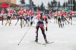 05.01.2014, Oberhof, Germany (GER): Simon Eder (AUT) - IBU world cup biathlon, mass men, Oberhof (GER). www.nordicfocus.com. © Manzoni/NordicFocus. Every downloaded picture is fee-liable.