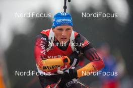 05.01.2014, Oberhof, Germany (GER): Eric Lesser (GER) - IBU world cup biathlon, mass men, Oberhof (GER). www.nordicfocus.com. © Manzoni/NordicFocus. Every downloaded picture is fee-liable.