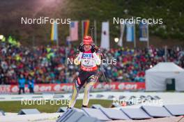 05.01.2014, Oberhof, Germany (GER): Anastasiya Kuzmina (SVK) - IBU world cup biathlon, mass women, Oberhof (GER). www.nordicfocus.com. © Manzoni/NordicFocus. Every downloaded picture is fee-liable.