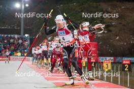 05.01.2014, Oberhof, Germany (GER): Kaisa Maekaeraeinen (FIN) - IBU world cup biathlon, mass women, Oberhof (GER). www.nordicfocus.com. © Manzoni/NordicFocus. Every downloaded picture is fee-liable.
